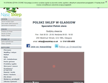 Tablet Screenshot of naszsklep.co.uk